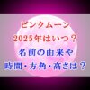 ピンクムーン 2025年